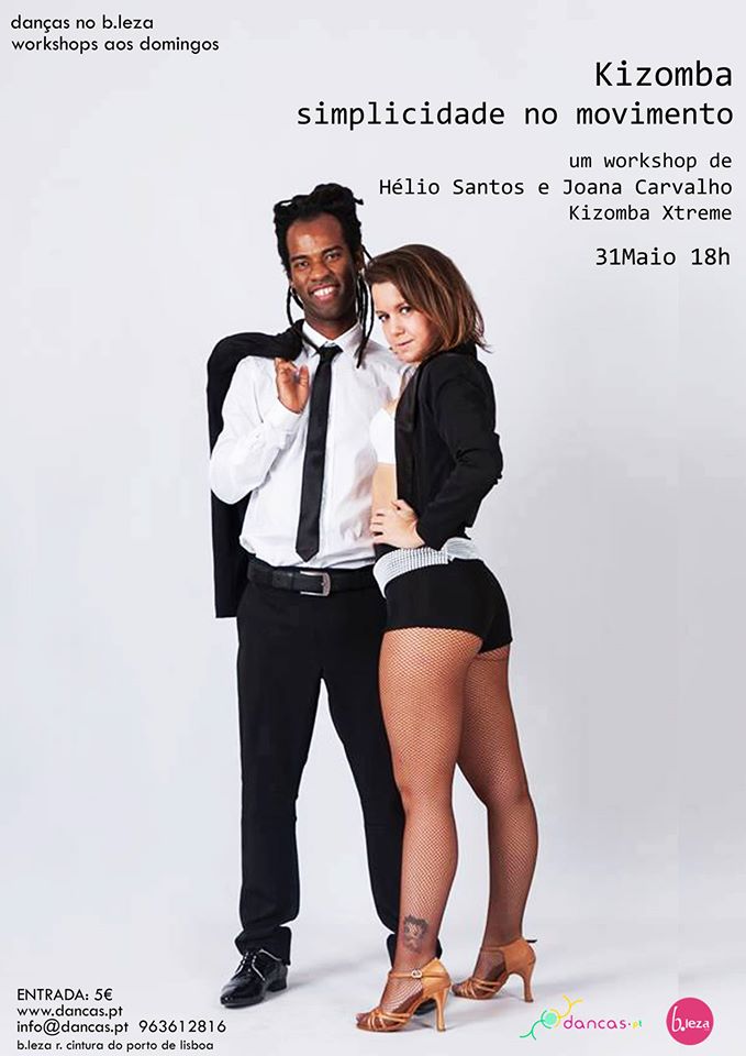 KIZOMBA workshop de Hélio Santos e Joana Carvalho