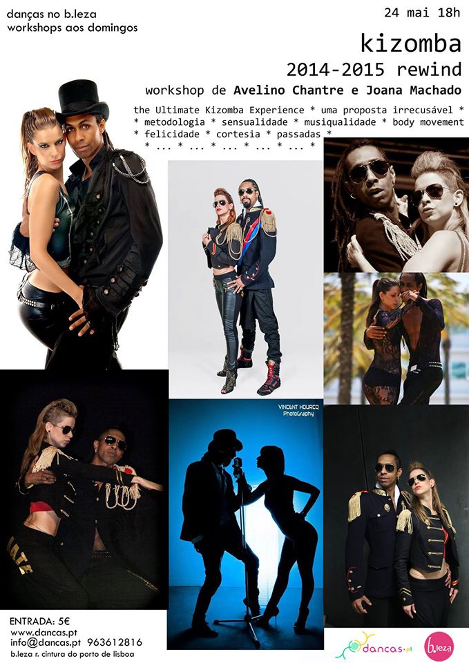 Kizomba workshop de Avelino Chantre e Joana Machado