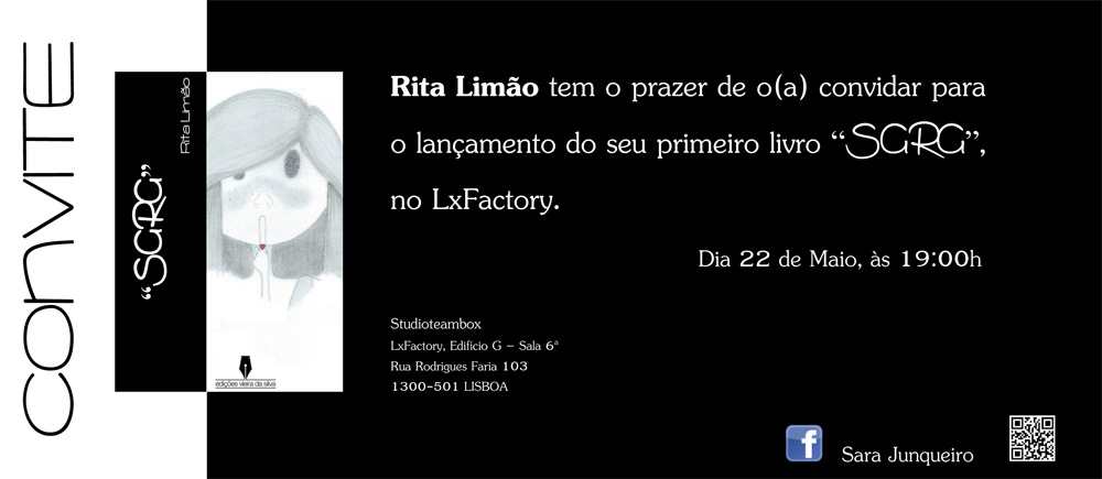 Lançamento do livro “SARA”, de Rita Limão