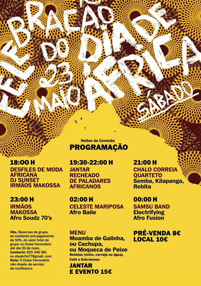 NOITES DA CONEXÃO - Celebração do Dia de África