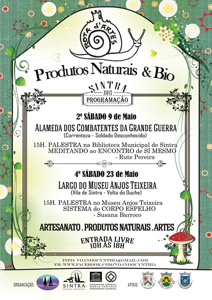 ROTA D'ARTES - Produtos Naturais & Bio Sintra 2015