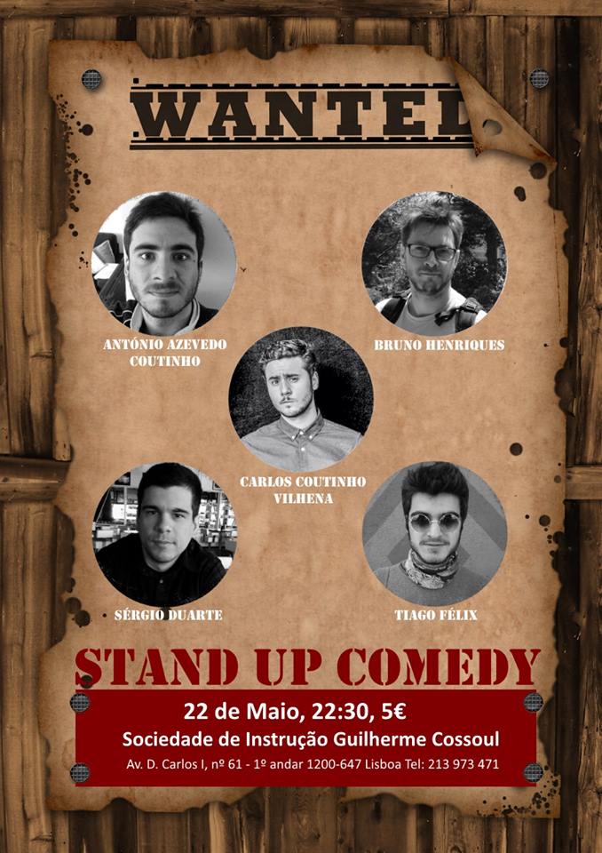 Stand-Up Comedy na Sociedade de Instrução Guilherme Cossoul