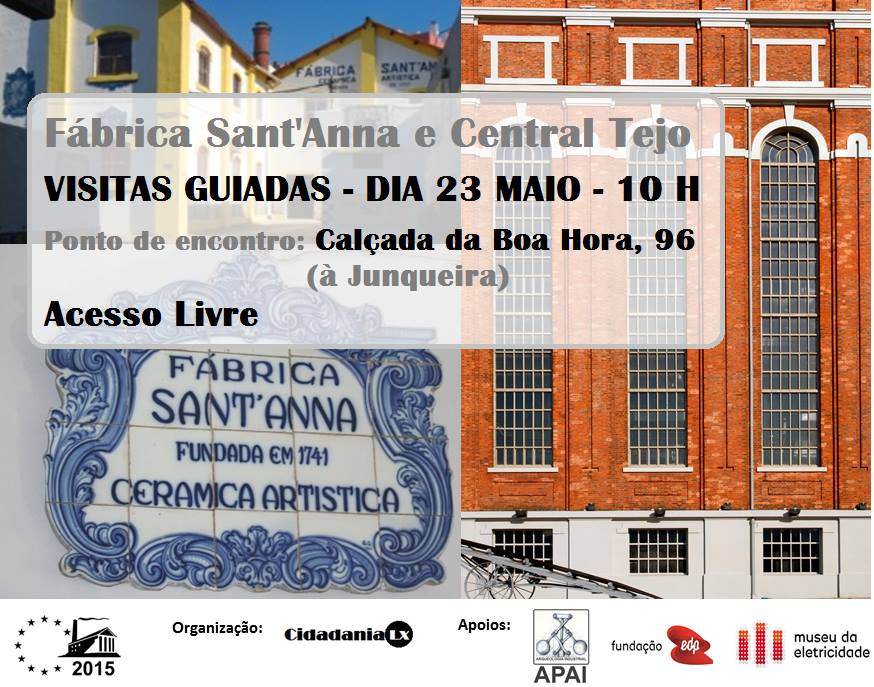 Visitas Guiadas à Fábrica Sant'Anna e à Central Tejo