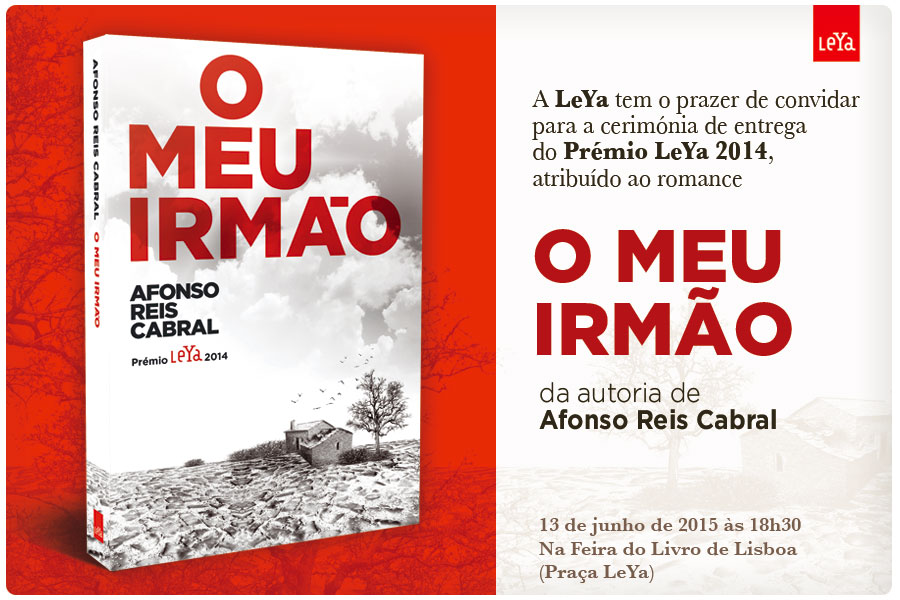 Cerimónia de entrega do Prémio LeYa - O Meu Irmão‎