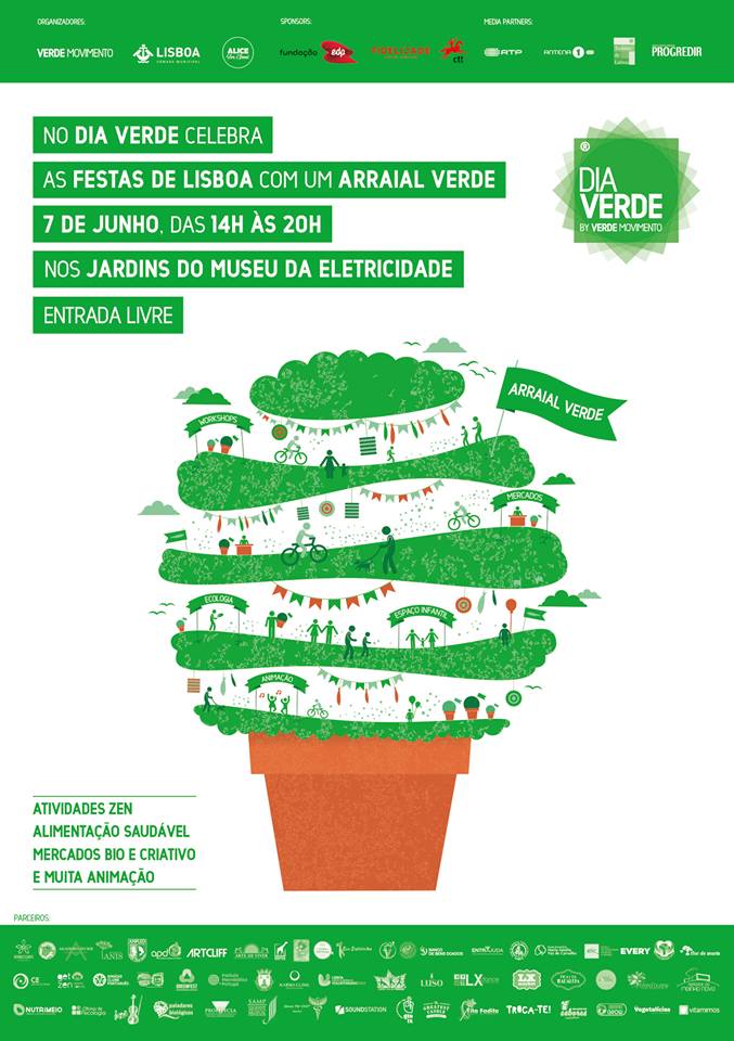DIA VERDE - Verde Movimento - 7 de Junho - Museu da Electricidade