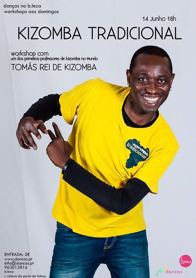 KIZOMBA TRADICIONAL workshop de TOMÁS REI DE KIZOMBA
