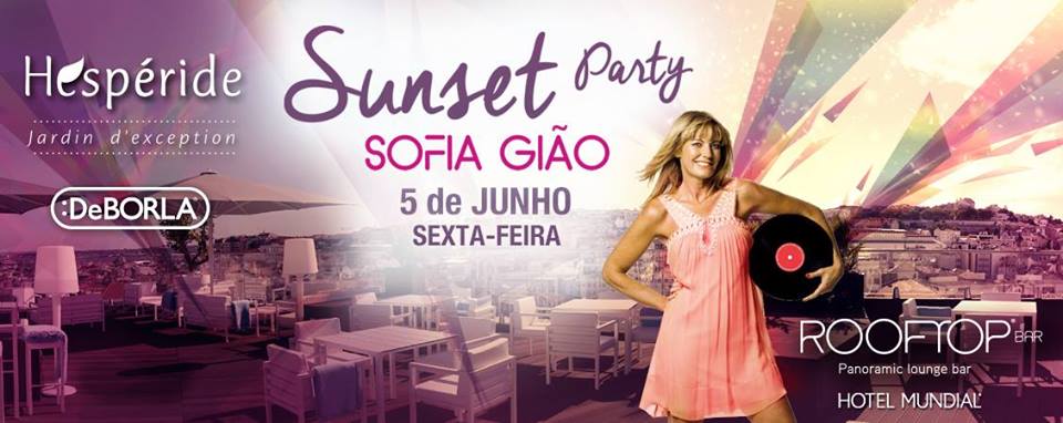 Sunset party - Rooftop Bar - Sofia Gião
