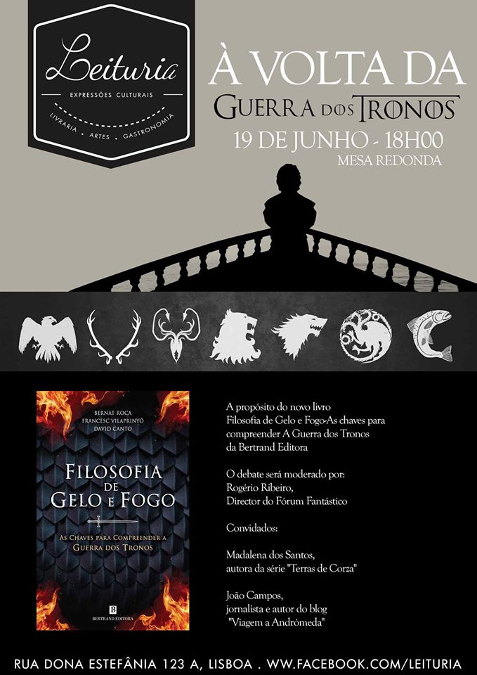 À volta d'A Guerra dos Tronos - Livraria Leitura