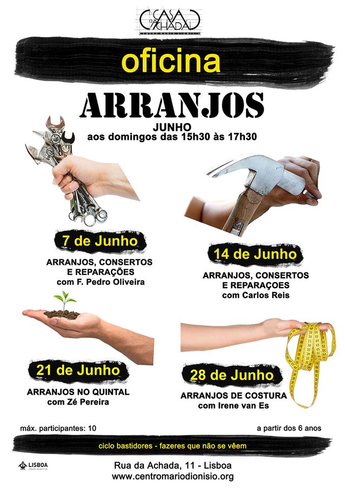 ‎OFICINAS de ARRANJOS Centro Mário Dionísio