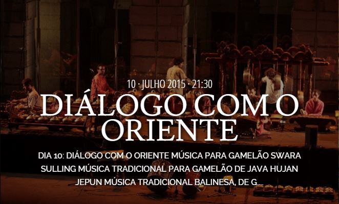 Diálogo com o Oriente