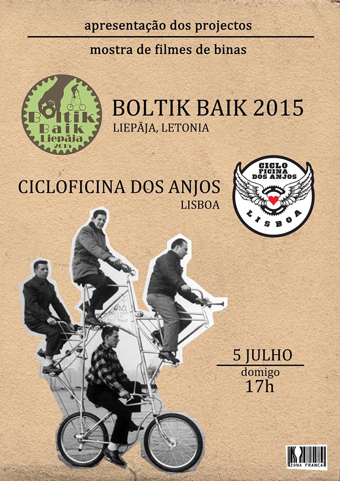Mostra de Filmes de Binas - Boltik Baik + Cicloficina dos Anjos