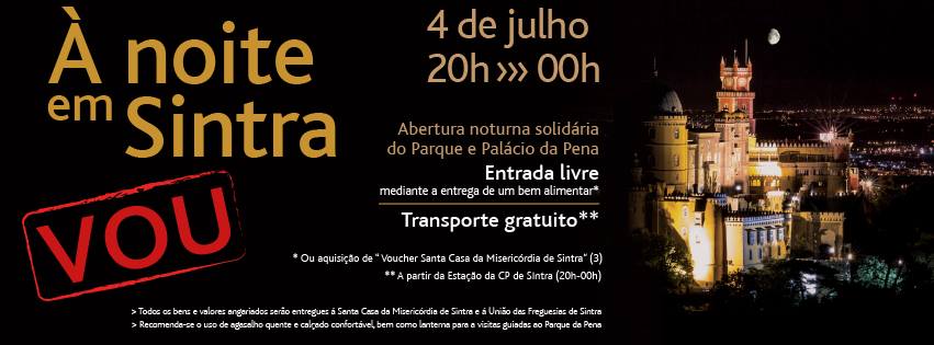 Visitas noturnas ao Palácio da Pena com entrada livre