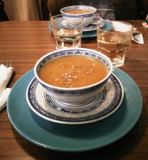 Sopa de Abóbora e Cenoura