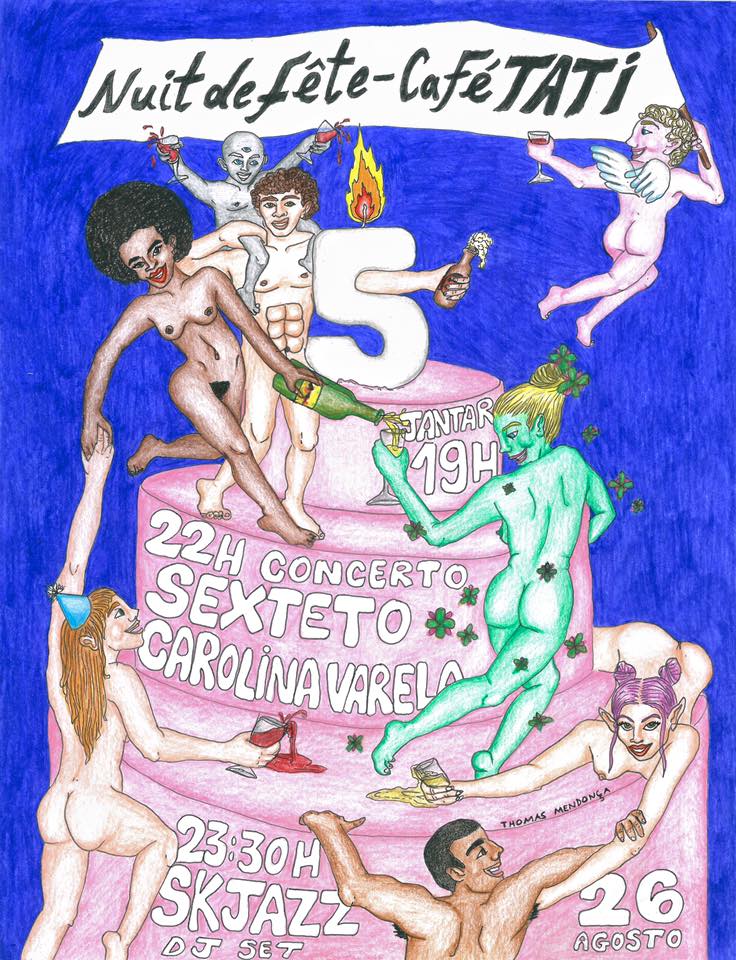 Nuit-de-Fête-Festa-5-Aniversario-café-TATI‎
