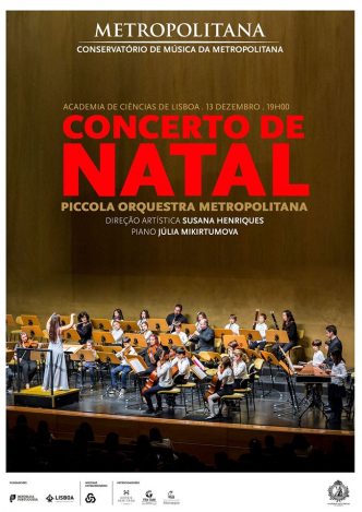 Um concerto de Natal para toda a família, com a Piccola Orquestra Metropolitana na Academia das Ciências de Lisboa. Entrada Livre!