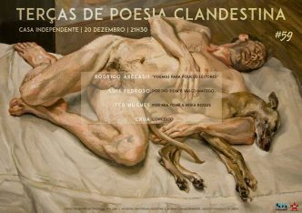 As Terças de Poesia Clandestina são um ciclo de eventos que orbitam à volta de livros. Quinzenalmente somos convidados a descobrir novos autores ;)