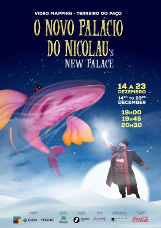 “O Novo Palácio do Nicolau” é videomapping projectado no Terreiro do Paço esta época natalícia. Um espectáculo ideal para miúdos e graúdos!