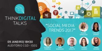 Se queres saber tudo o que de novo se vai passar no Marketing Digital, a Palestra "Social Media Trends 2017" é a tua oportunidade!