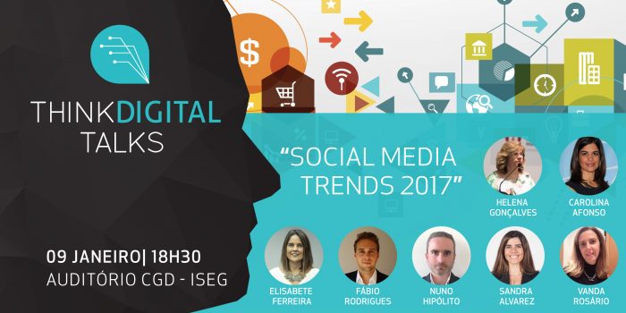 Se queres saber tudo o que de novo se vai passar no Marketing Digital, a Palestra "Social Media Trends 2017" é a tua oportunidade!