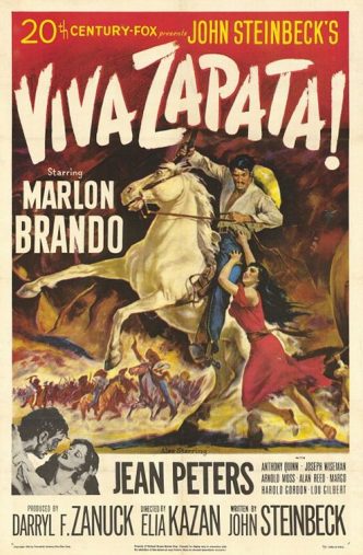 Viva Zapata!, filme sobre o revolucionário mexicano Emiliano Zapata, é o filme desta semana da Casa da Achada - Centro Mário Dionísio.