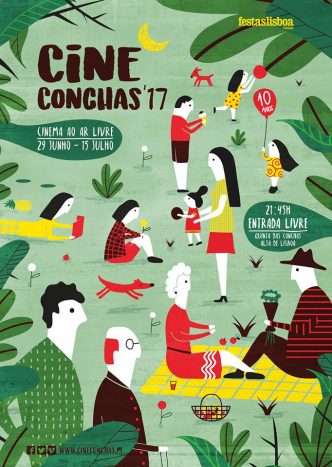 Cineconchas - Cinema ao Ar Livre para todos com todos na Quinta das Conchas. Quintas-feiras, Sextas-feiras e Sábados de 29 de Junho a 15 de Julho :)