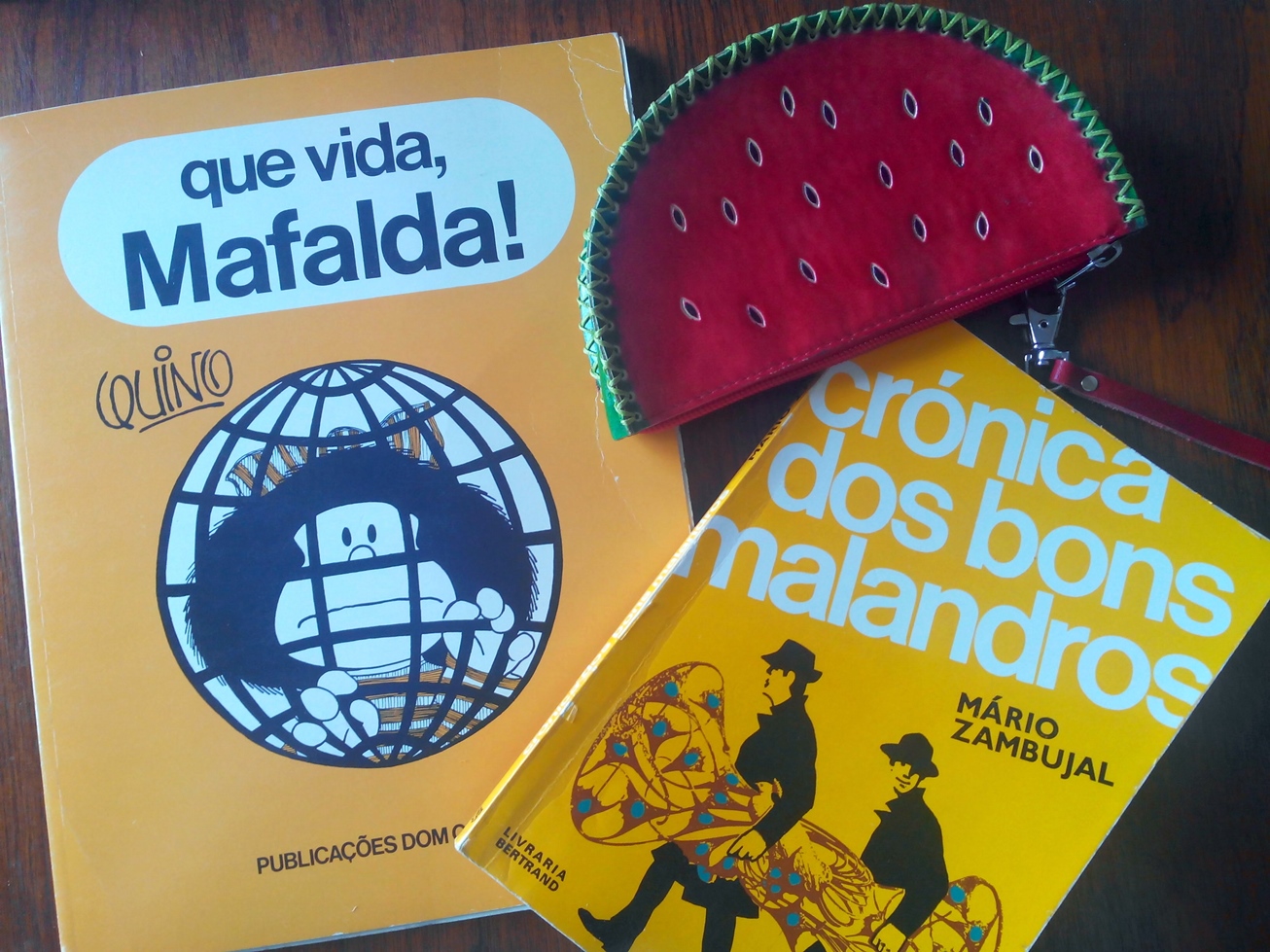 Livros são excelentes prendas de aniversário!
