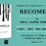 Lançamento-livro-Recomeça-Sofia-Castro-Fernandes-Fnac-Colombo