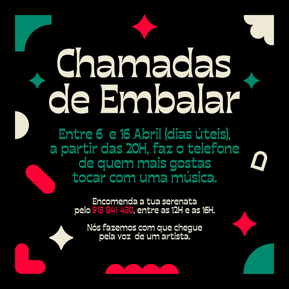 Detalhas do projecto Chamadas de Embalar