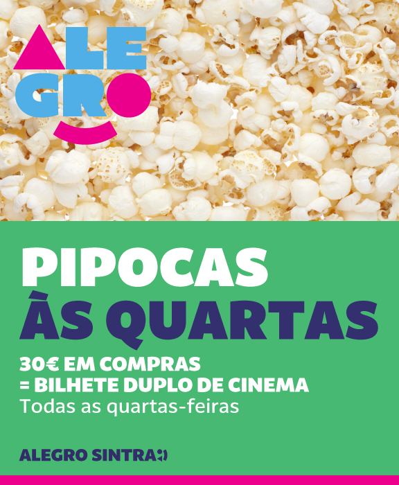 Campanha Pipocas às Quartas no Alegro Sintra