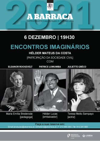 Encontro Imaginário - 6 de Dezembro no Teatro A Barraca